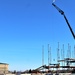 Steel framing underway on $28 million-plus transient training barracks project at Fort McCoy