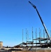 Steel framing underway on $28 million-plus transient training barracks project at Fort McCoy