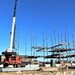 Steel framing underway on $28 million-plus transient training barracks project at Fort McCoy