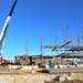 Steel framing underway on $28 million-plus transient training barracks project at Fort McCoy