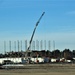 Steel framing underway on $28 million-plus transient training barracks project at Fort McCoy