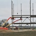 Steel framing underway on $28 million-plus transient training barracks project at Fort McCoy
