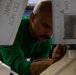 USS Carl Vinson (CVN 70) Sailor Conducts Maintenance