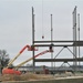 Steel framing underway on $28 million-plus transient training barracks project at Fort McCoy