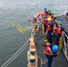 U.S. Coast Guard Cutter Harriet Lane moors in Samoa