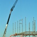 Steel framing underway on $28 million-plus transient training barracks project at Fort McCoy