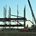 Steel framing underway on $28 million-plus transient training barracks project at Fort McCoy