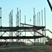 Steel framing underway on $28 million-plus transient training barracks project at Fort McCoy