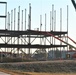 Steel framing underway on $28 million-plus transient training barracks project at Fort McCoy