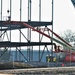 Steel framing underway on $28 million-plus transient training barracks project at Fort McCoy