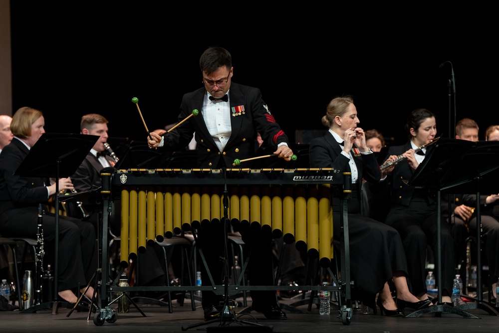 United States Navy Band performs at Westlake Community Performing Arts Center