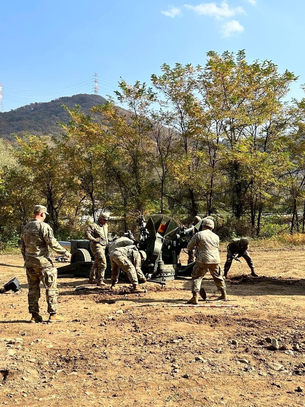Emplacing the Gun