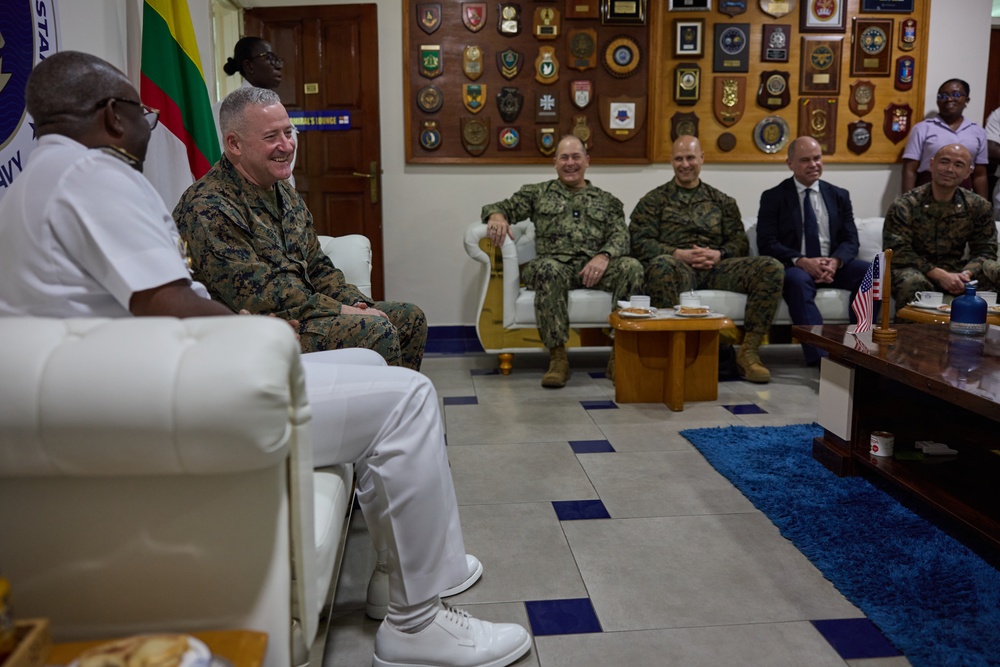 DVIDS - Images - Maj. Gen. Sofge visits the Ghana Navy Headquarters ...