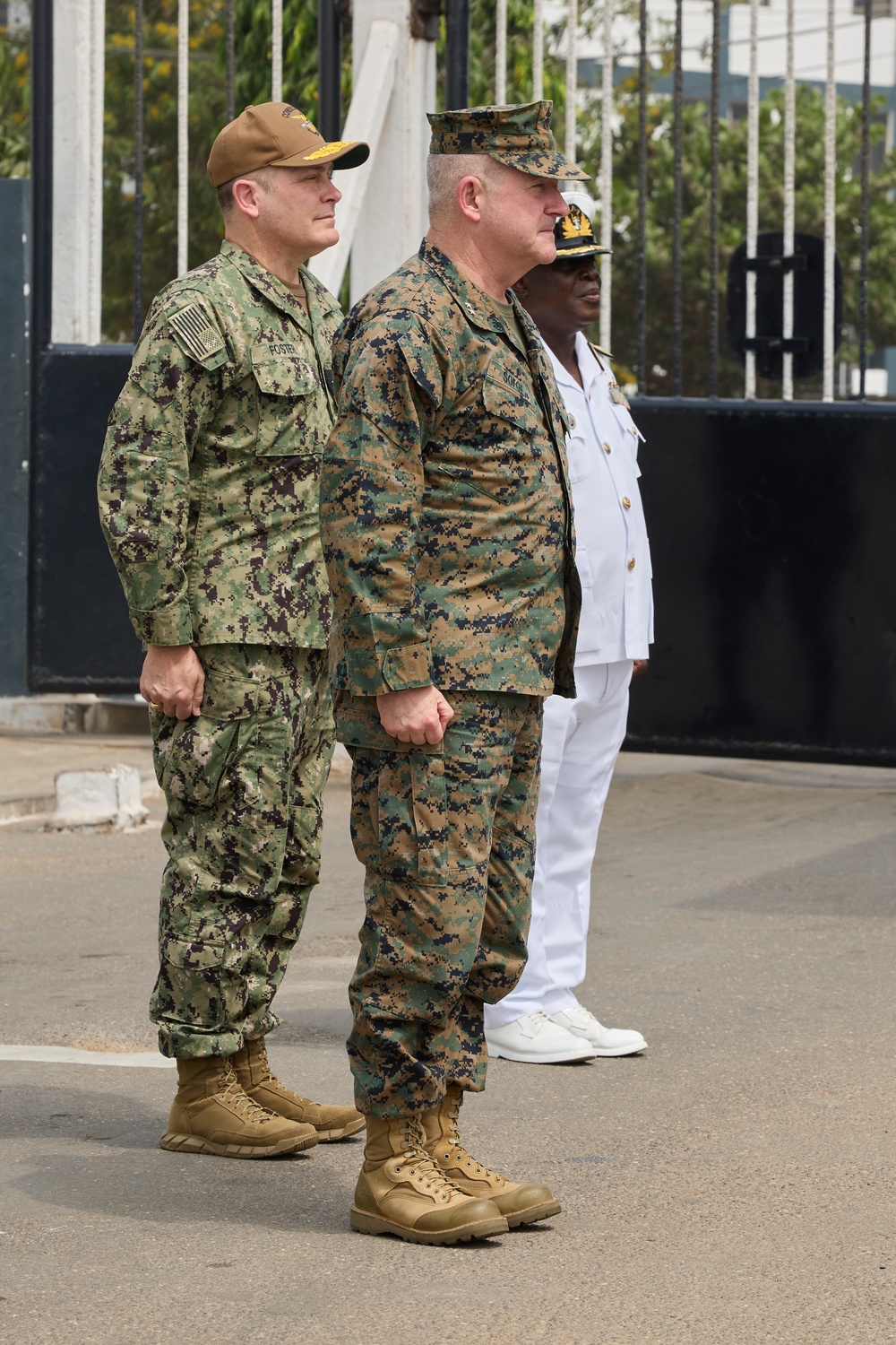 U.S. Marine Corps Maj. Gen. Sofge visits TEMA Naval Base