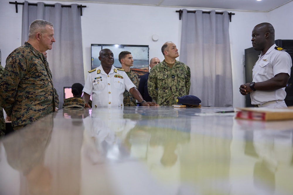 U.S. Marine Corps Maj. Gen. Sofge visits TEMA Naval Base