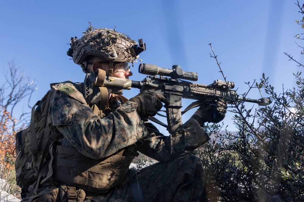 26th MEU Marines Conduct Exercise Odyssey Encore Alongside Hellenic Marines