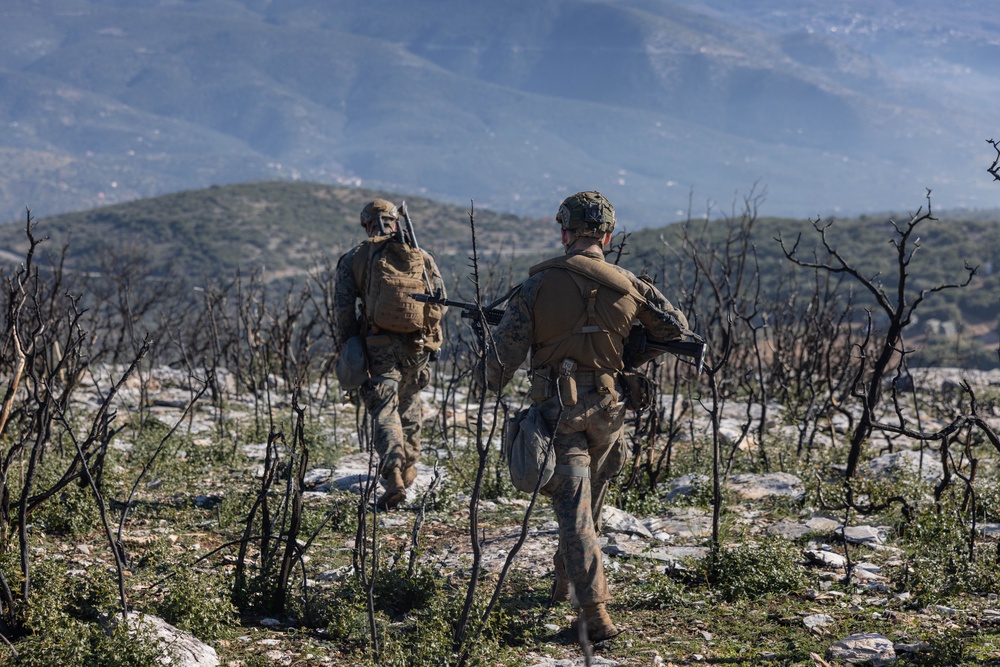 26th MEU Marines Conduct Exercise Odyssey Encore Alongside Hellenic Marines