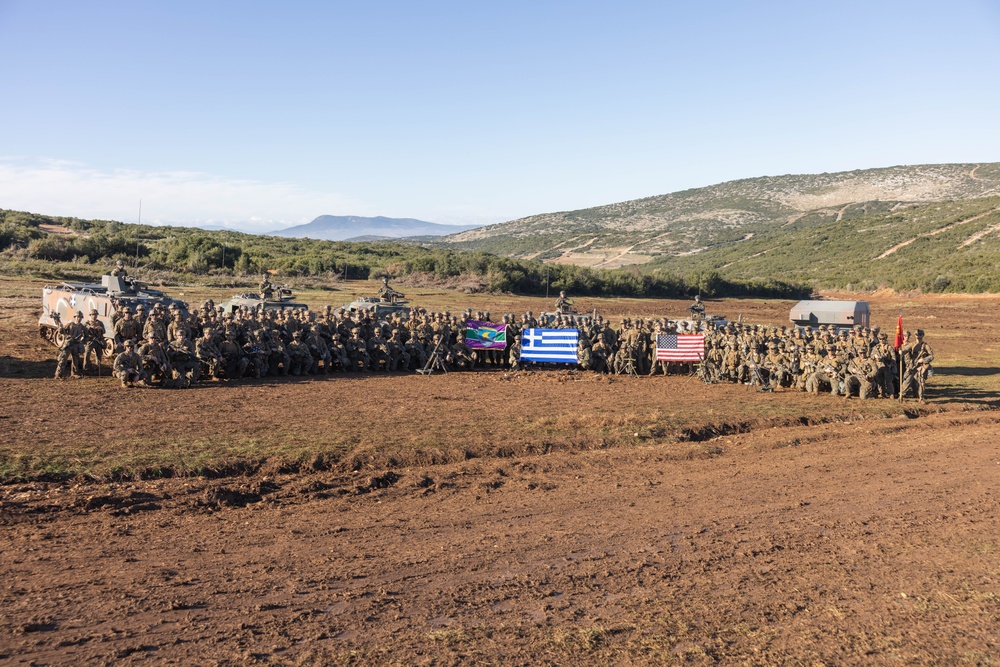 26th MEU Marines Conduct Exercise Odyssey Encore Alongside Hellenic Marines