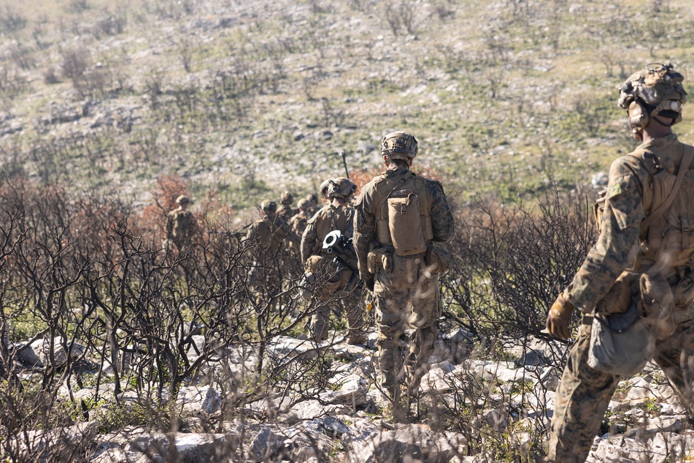 26th MEU Marines Conduct Exercise Odyssey Encore Alongside Hellenic Marines