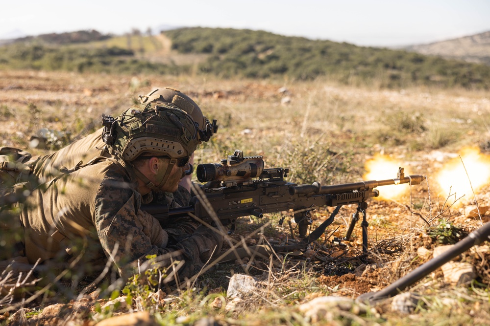 26th MEU Marines Conduct Exercise Odyssey Encore Alongside Hellenic Marines