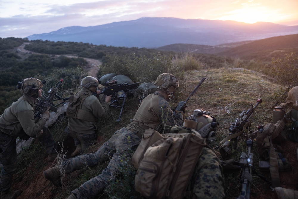 26th MEU Marines Conduct Exercise Odyssey Encore Alongside Hellenic Marines