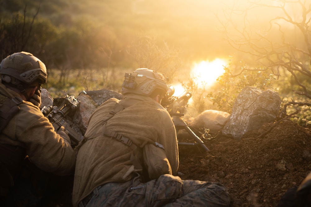 26th MEU Marines Conduct Exercise Odyssey Encore Alongside Hellenic Marines