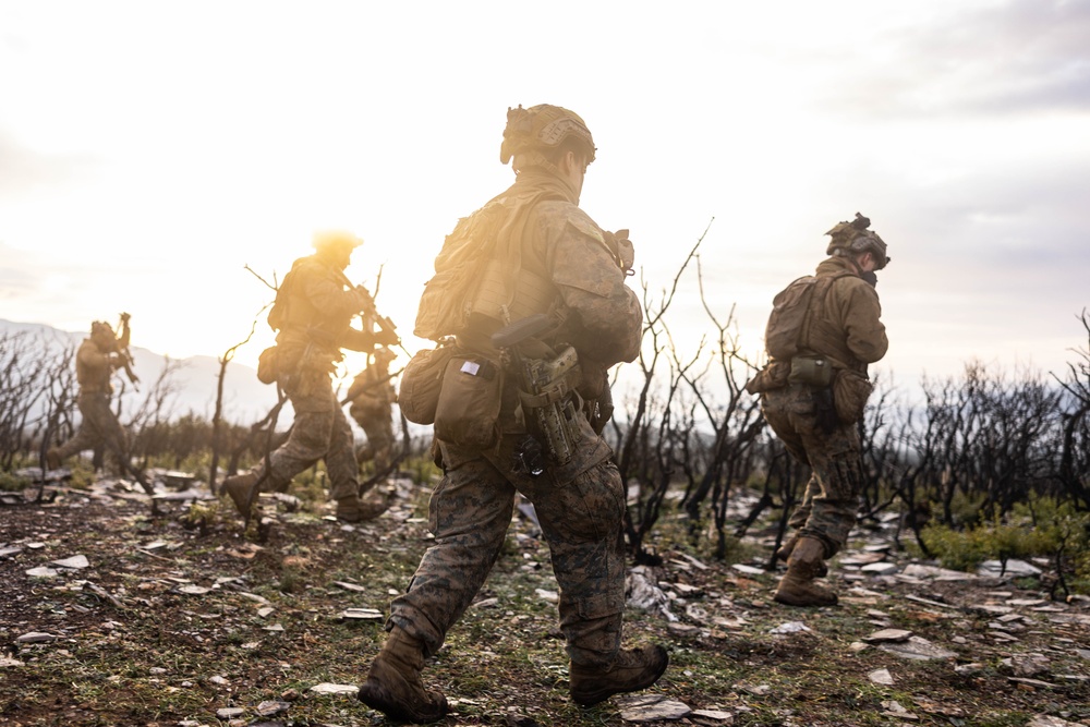 26th MEU Marines Conduct Exercise Odyssey Encore Alongside Hellenic Marines