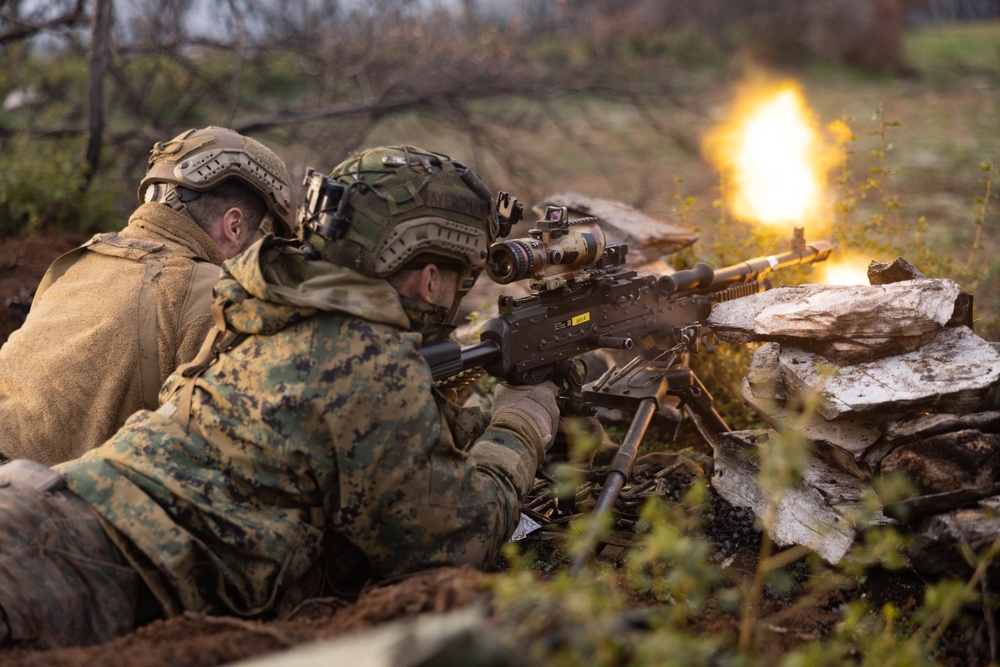 26th MEU Marines Conduct Exercise Odyssey Encore Alongside Hellenic Marines