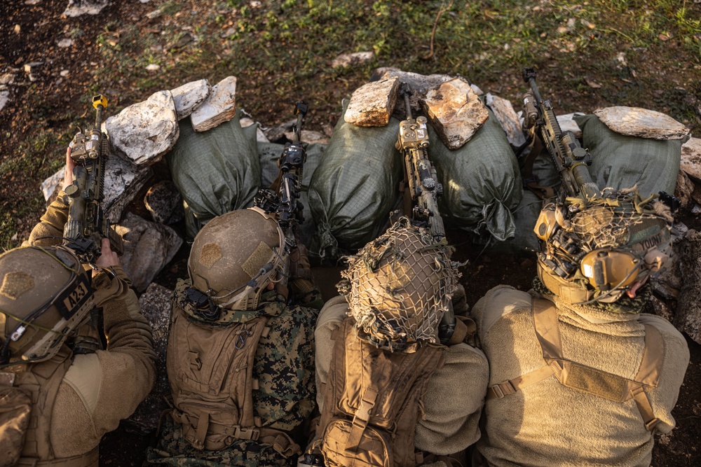 26th MEU Marines Conduct Exercise Odyssey Encore Alongside Hellenic Marines