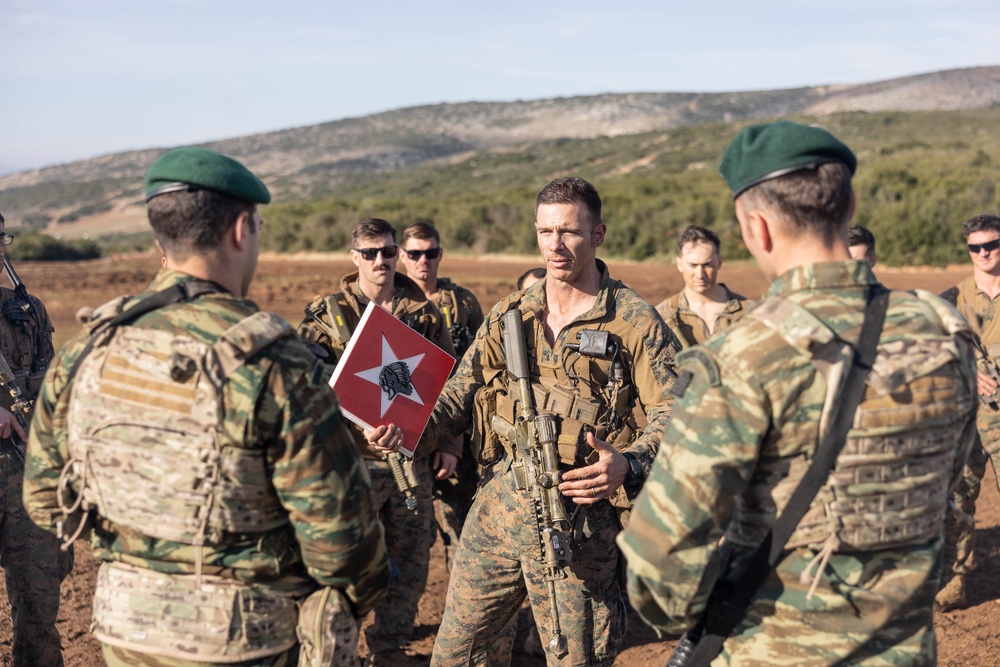 26th MEU Marines Conduct Exercise Odyssey Encore Alongside Hellenic Marines