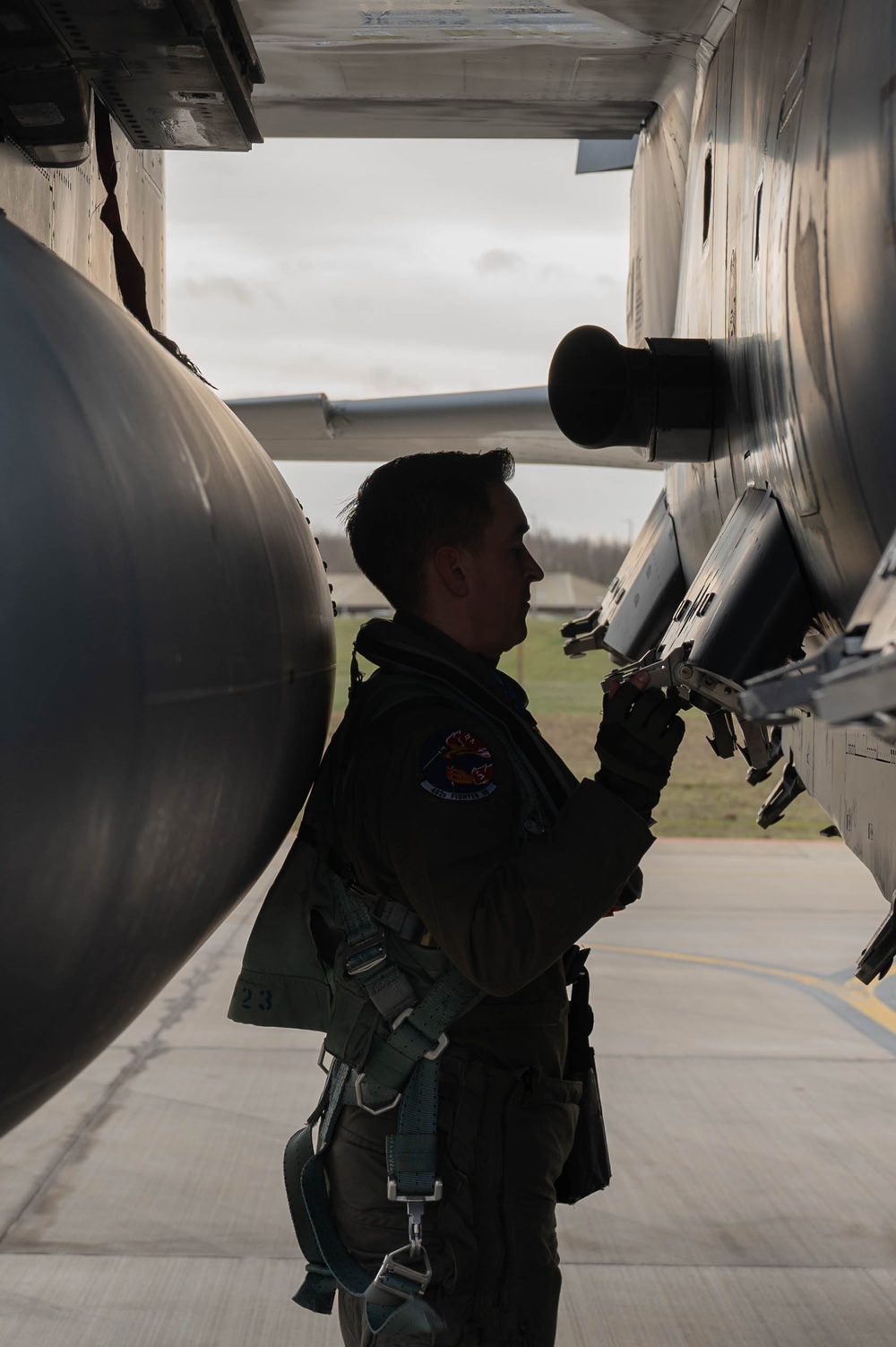 492nd Fighter Squadron Daily Operations