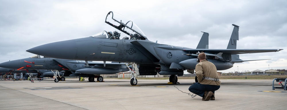 492nd Fighter Squadron Daily Operations