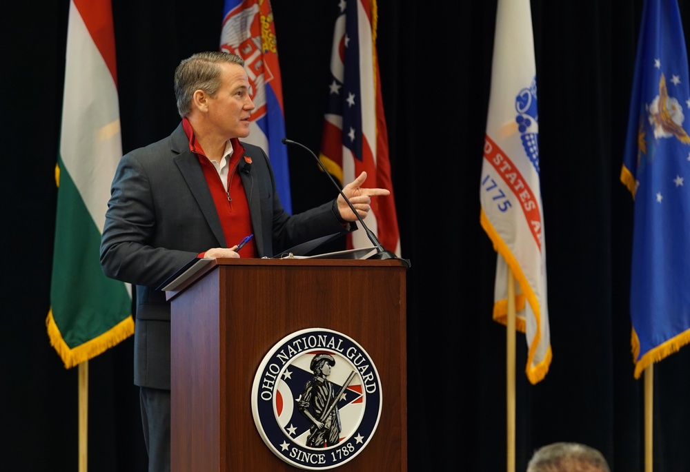 Ohio lieutenant governor addresses 2024 Joint Senior Leader Conference