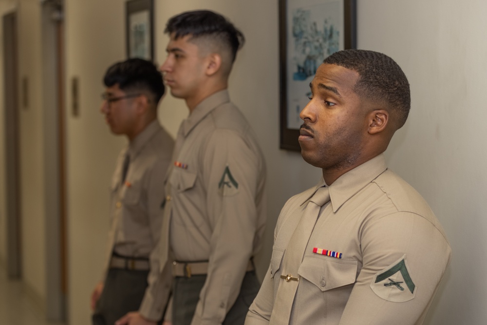 Swamp Foxes hold Meritorious Corporal Promotion Board