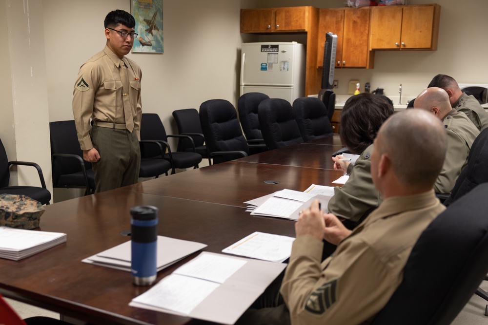 Swamp Foxes hold Meritorious Corporal Promotion Board