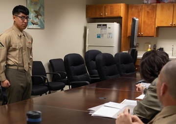 Swamp Foxes hold Meritorious Corporal Promotion Board