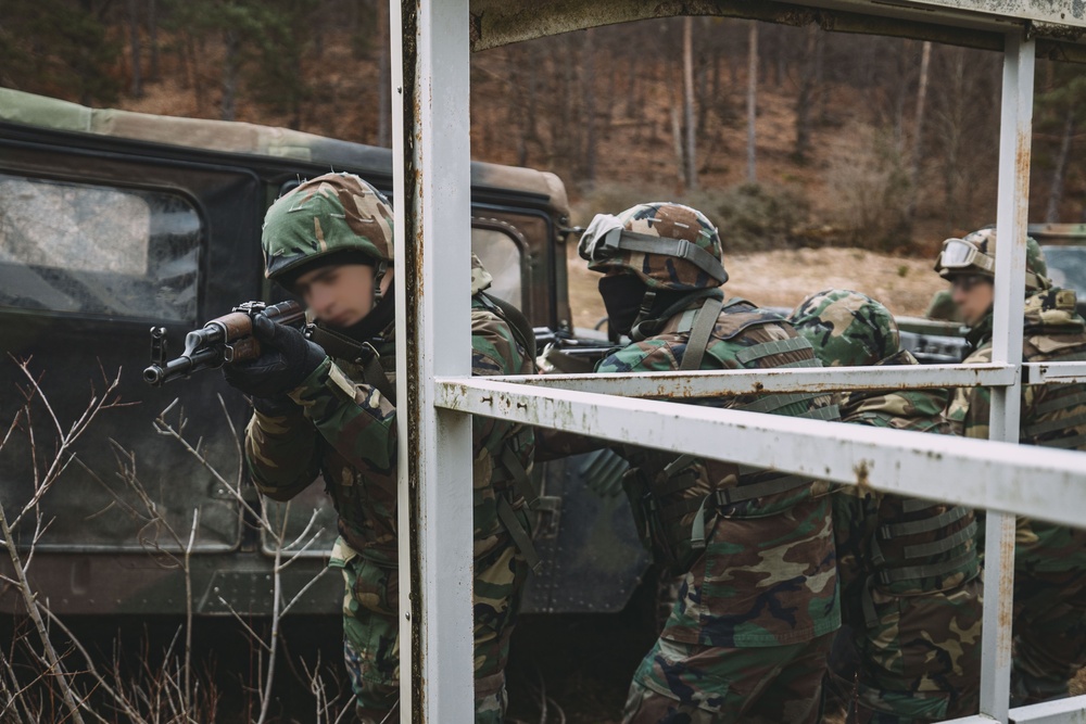 Moldovan Soldiers Train at JMRC