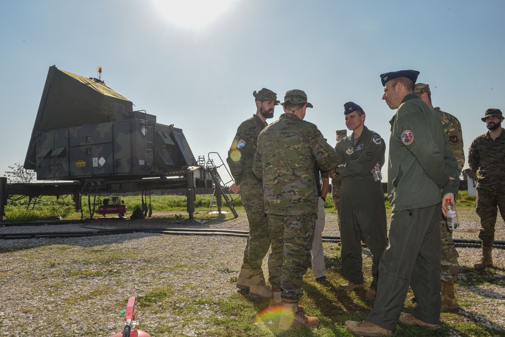 39th ABW leadership tour Spanish Patriot Unit at Incirlik AB