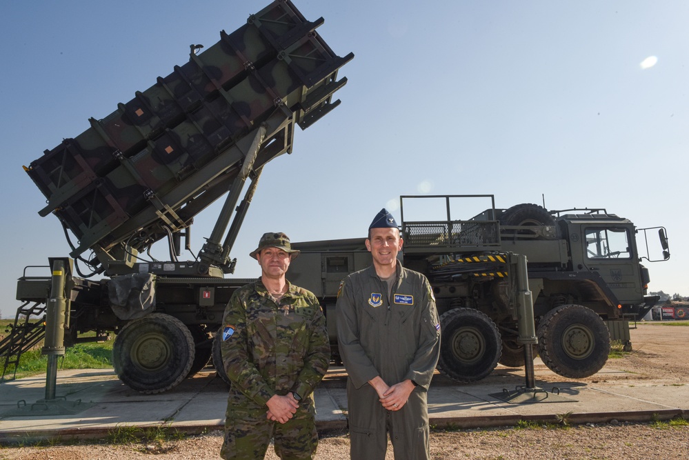 39th ABW leadership tour Spanish Patriot Unit at Incirlik AB