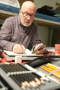 Combat Artists Capture Arctic Training Ahead of Nordic Response 24