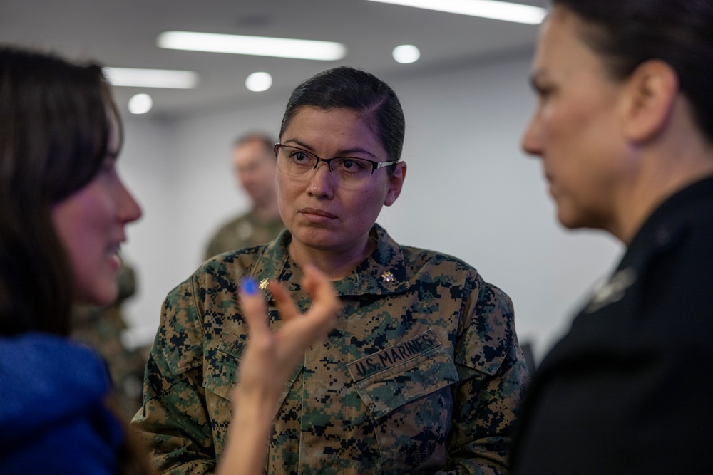 U.S. Marine Corps Forces, South, and Infantería de Marina de Colombia participates in staff planner working group