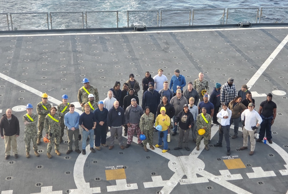 USNS Robert E. Peary and NAVELSG Join Forces to Carryout Proof-of-Concept Testing