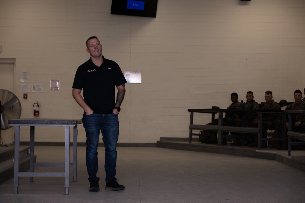 Medal of Honor Recipient Dakota Meyer Visits MCB Camp Lejeune