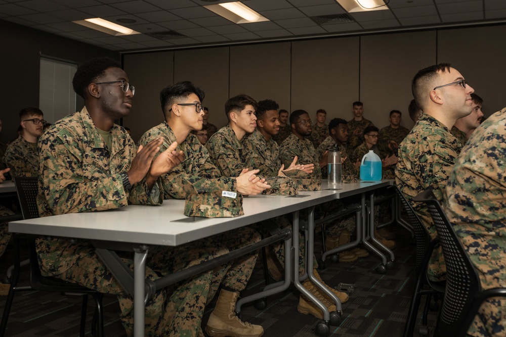 Medal of Honor Recipient Dakota Meyer Visits MCB Camp Lejeune