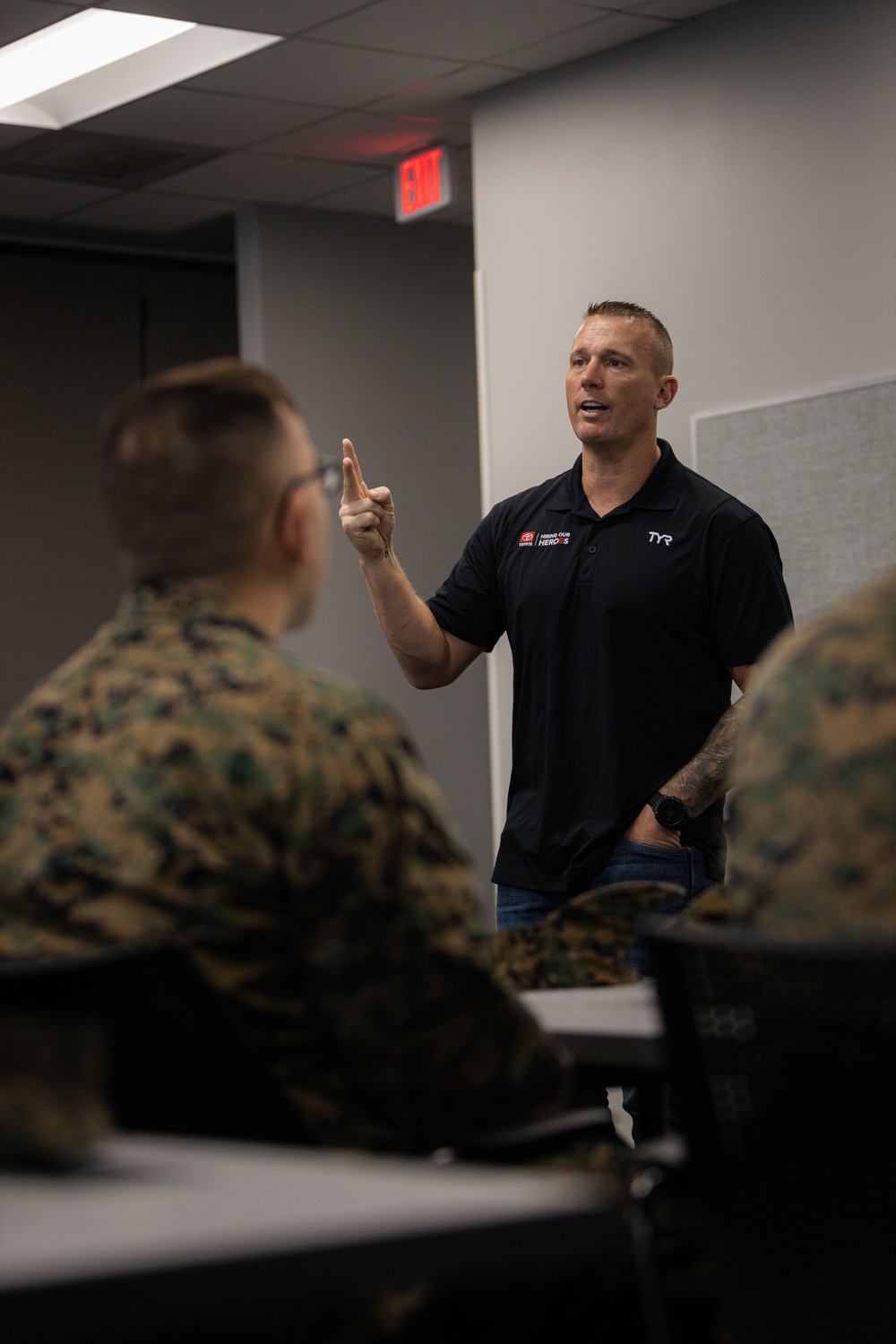 Medal of Honor Recipient Dakota Meyer Visits MCB Camp Lejeune