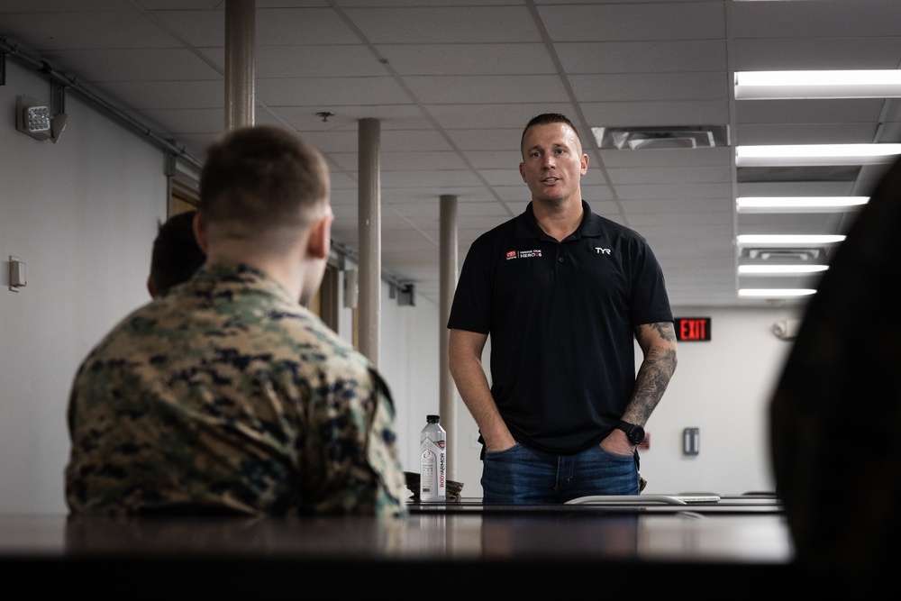 Medal of Honor Recipient Dakota Meyer Visits MCB Camp Lejeune