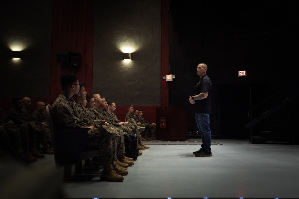 Medal of Honor Recipient Dakota Meyer Visits MCB Camp Lejeune