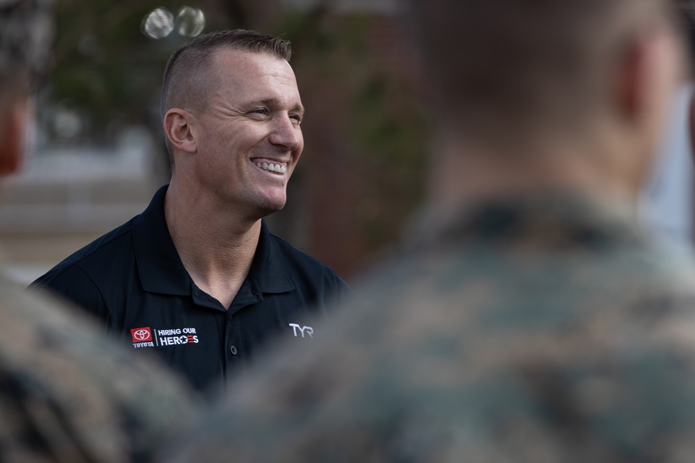 Medal of Honor Recipient Dakota Meyer Visits MCB Camp Lejeune