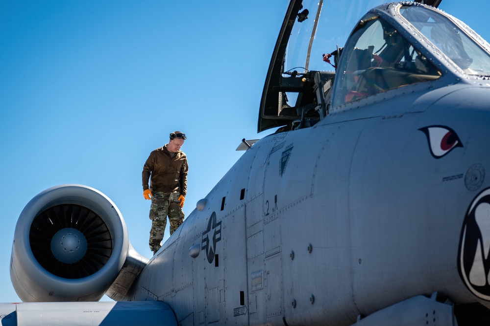 442nd FW A-10s conduct training at MacDill AFB