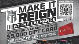 Army &amp; Air Force Exchange Service Shoppers Can Win $27,500 in Make it REIGN at the Exchange Sweepstakes